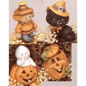 Halloween Accessories (4 per) Mold