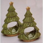 Christmas Tree Napkin Rings (2 per) Mold