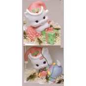 Christmas Kittens-Packages & Lights (2per) Mold