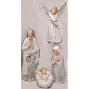 Small Nativity-Holy Family & Angel Mold