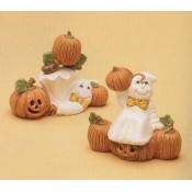 Pumpkin Patch Ghosts (2) Mold