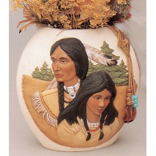 Riverview 605 Indian Couple Vase Mold