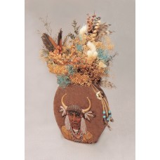 Riverview 606 Native American Chief Vase Mold