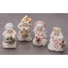 Riverview 628 Mop Doll Girl Magnets Mold