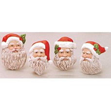 Riverview 654 Santa Face Magnets (4 per) Mold