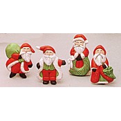 Santa Figure Magnets (4 per) Mold