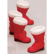 Small Santa Boots (4 per) Mold
