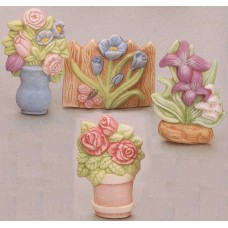 Riverview 685 Flower Magnets (4 per) Mold