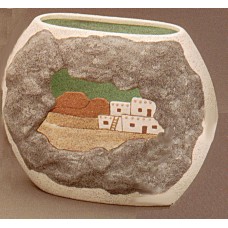 Riverview 710 Pueblo & Rocks Vase Mold