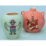 Turtle/Kachina Vases (2 per)