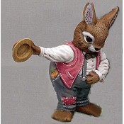 Mr. Rabbit with Straw Hat Mold