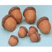 Acorns (4 small, 4 large) Mold