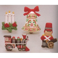 Riverview 771 Christmas Magnets (4 per) Mold
