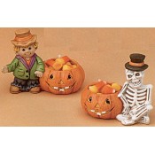Candy Cups (skeleton & scarecrow) Mold