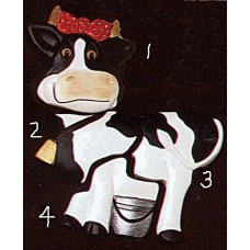 Riverview 797 Cow Puzzle Magnets (4 per) Mold