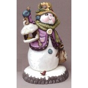 Snow Lady with Lantern mold