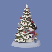 Snowman with Tree mold