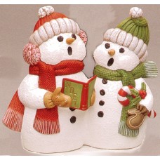 Riverview 1009 Snow Couple and Accessories Mold