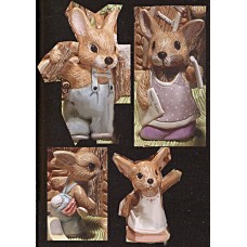 Riverview 1022 Bunny Family Mold