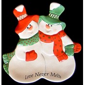 Snowman Ornaments (2 per) Mold