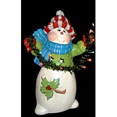 Riverview 1074 Snowman (holly) Mold