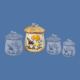 Large Mushroom Canister Mold (as-is, see product description)