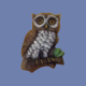 Owl Plaque Mold