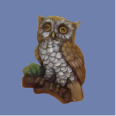Ross 632 Owl Plaque Mold