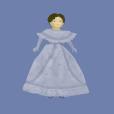 Ross 645 Doll Head Mold