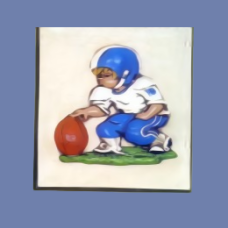 Ross 692 Football Plaque Mold