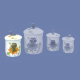Medium Large Frog Canister Mold