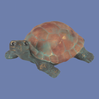 Cute Turtle Facing Left mold