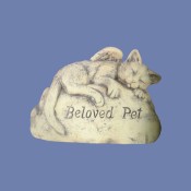 Beloved Pet Cat Rock Mold
