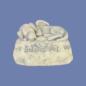 Beloved Pet Lidded Dog Jar Mold
