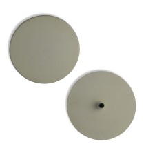 Mini White Opaque Turntable - 4"