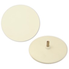 White Opaque Turntable - 1.25"