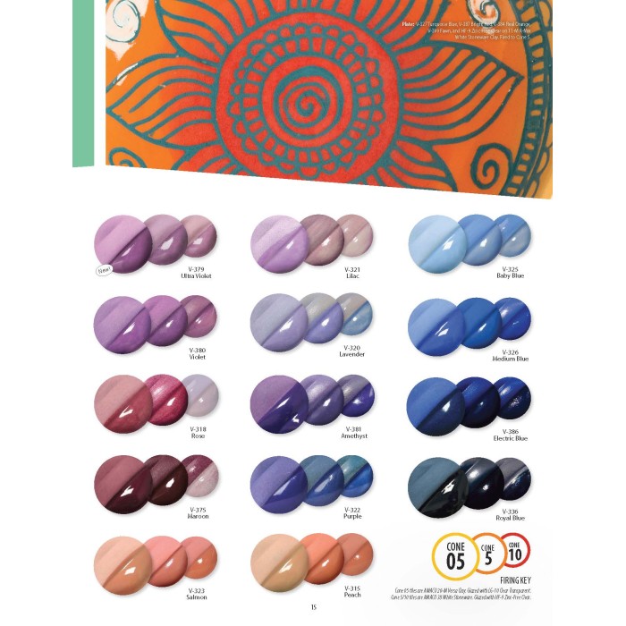 Amaco Velvet Underglazes Brochure