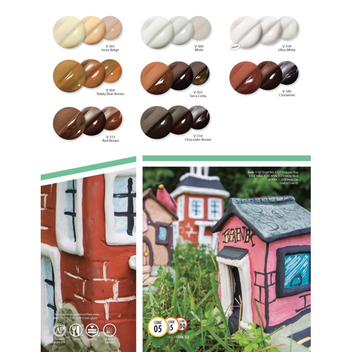 Amaco Velvet Underglazes Brochure
