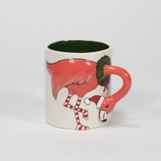 Christmas Flamingo Mug