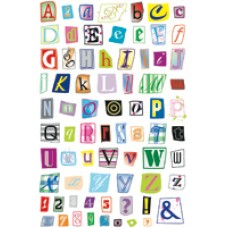 Ransom Alphabet Clear Choice Stamps