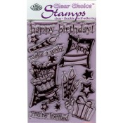 Happy Birthday Mini Clear Choice Stamp