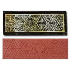 Mayco ST-390 Mirrored Triangles Stamp