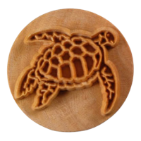 Sea Turtle Extra Large Round Stamp