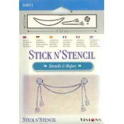 Tassels & Ropes Stick N' Stencil