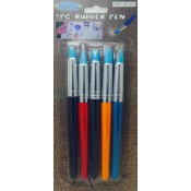 5 pc Rubber Pen Set