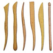 8" Wooden Sculpting Tools
