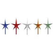 Modern Large Stars - Assorted Colors  (5-pack)