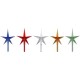 Modern Large Stars - Assorted Colors  (5-pack)
