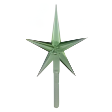 Green Modern Large Stars (5-pack)