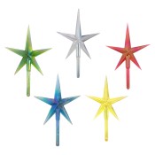 Aurora Large Stars - Assorted Colors (5-pack)